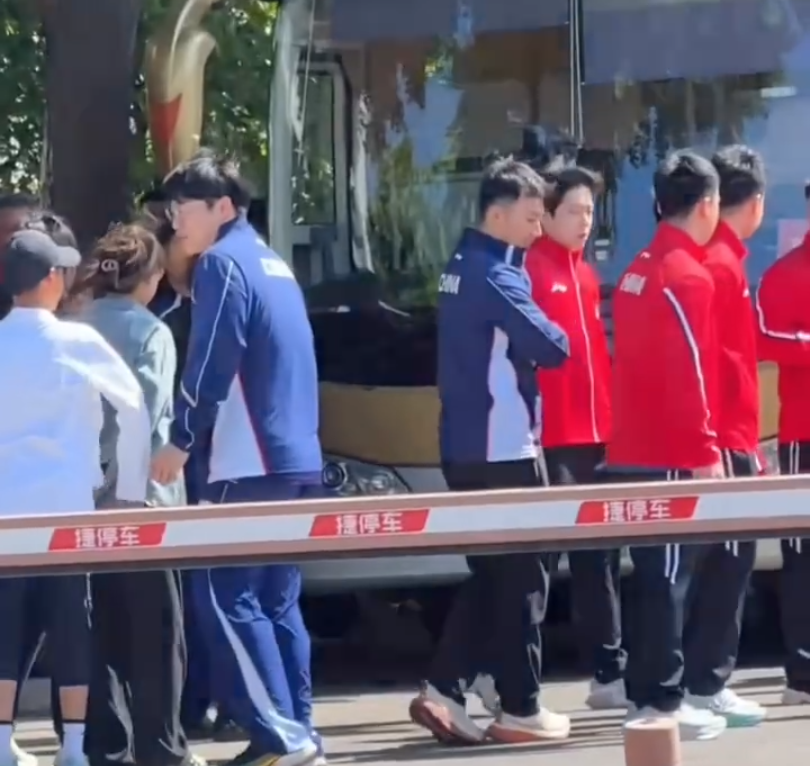 爱奇艺体育直播-马龙送别国乒！温瑞博依旧随队当陪练 周雨盼向周2人为王楚钦分忧